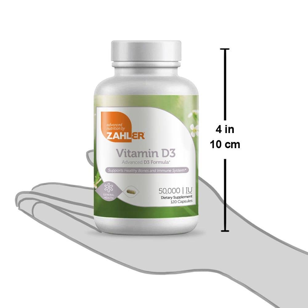 Vitamin D3 50,000 IU (120) Capsules