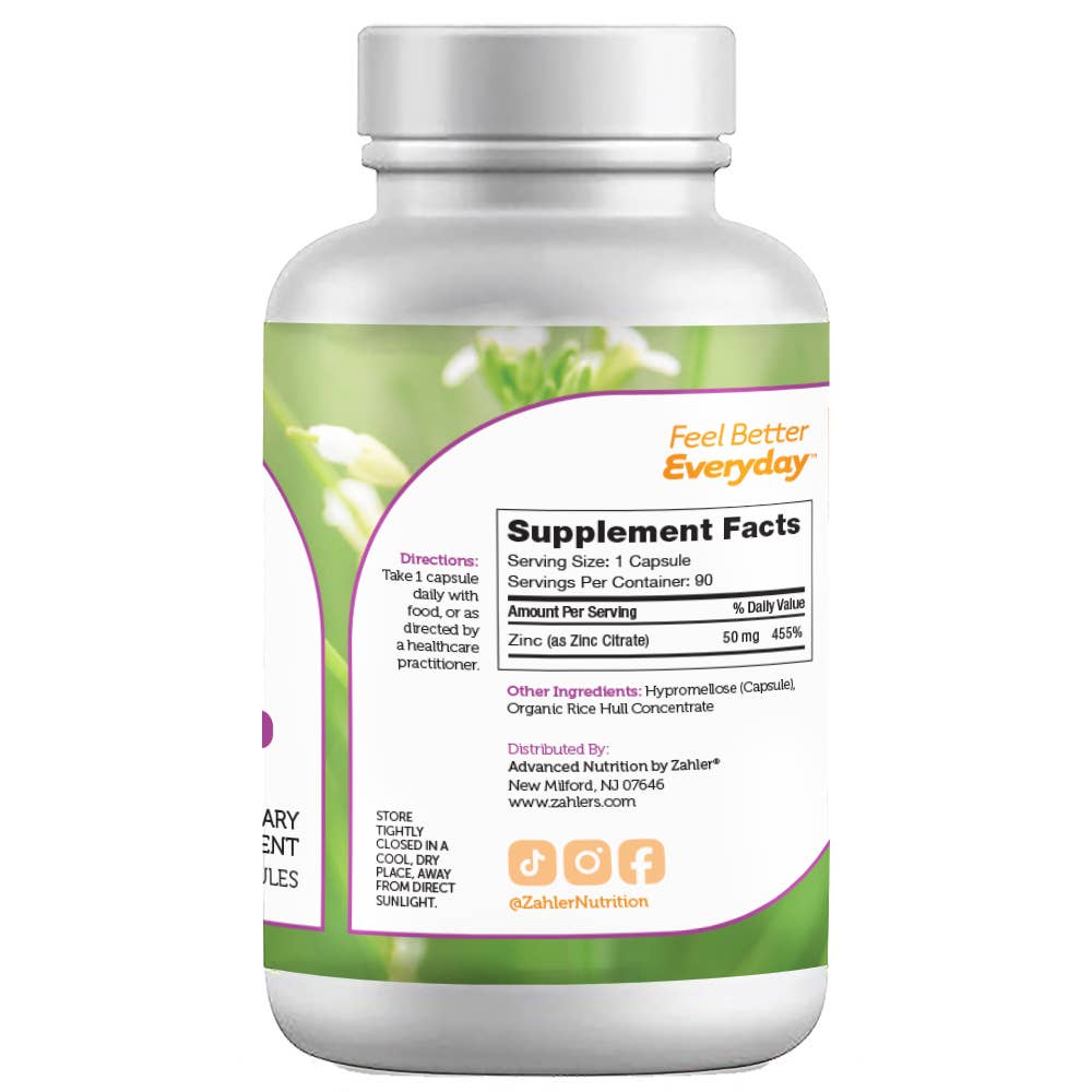 Zinc (90) Capsules