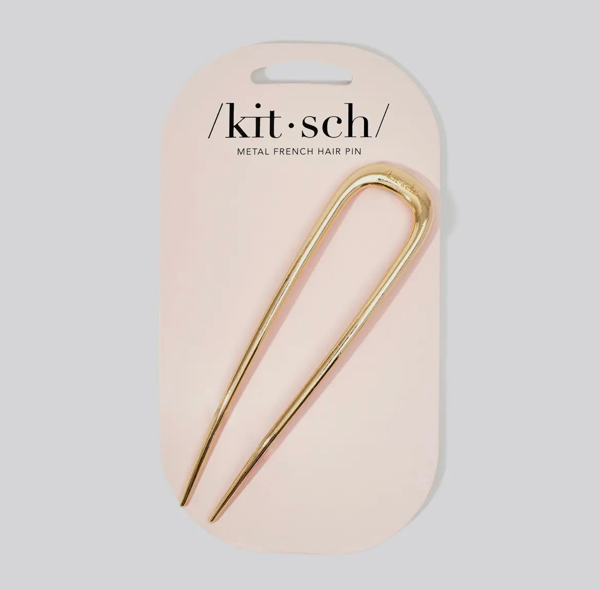 Kitsch French Hair Pin Gold