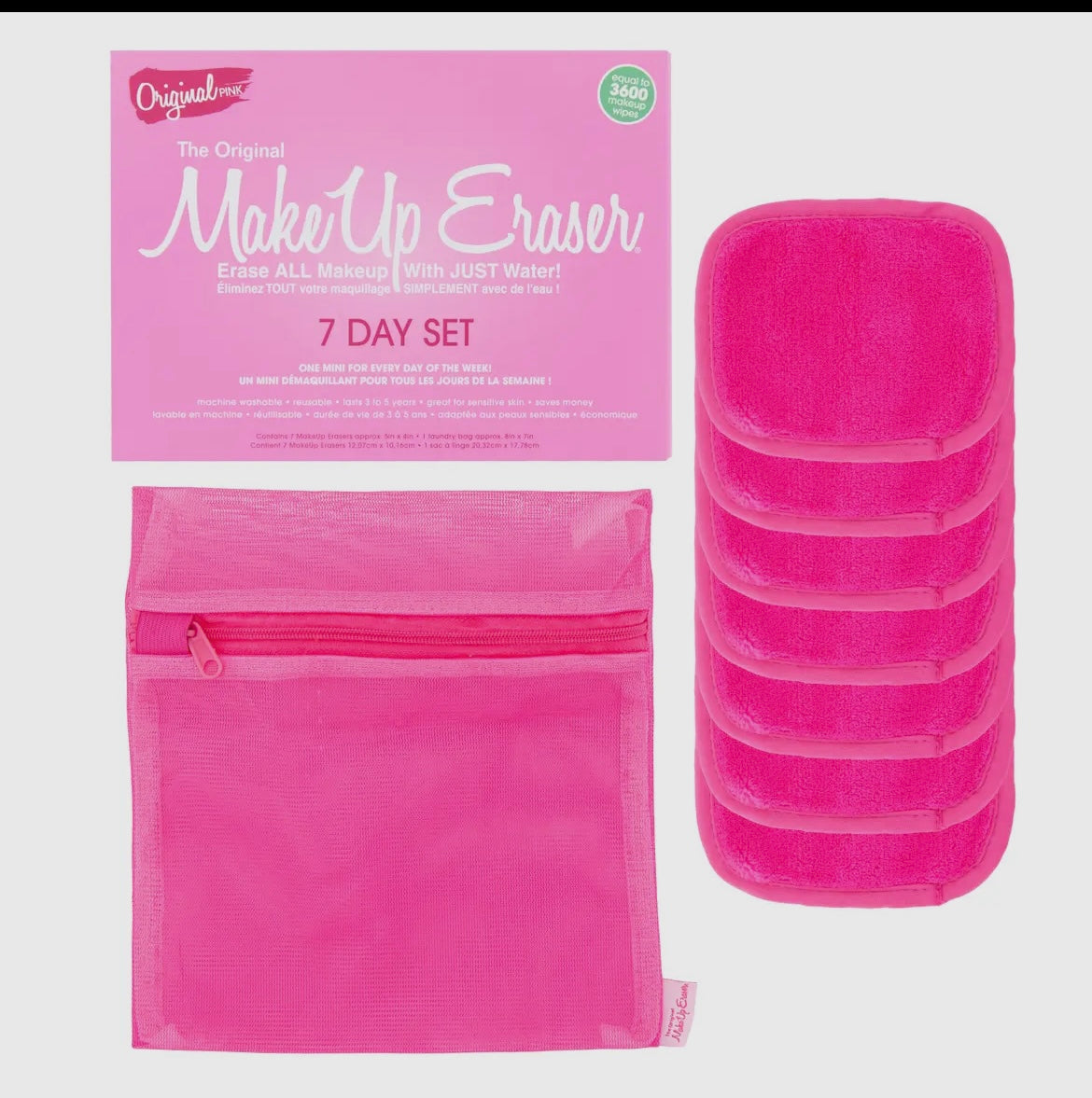 Makeup Eraser 7 day set