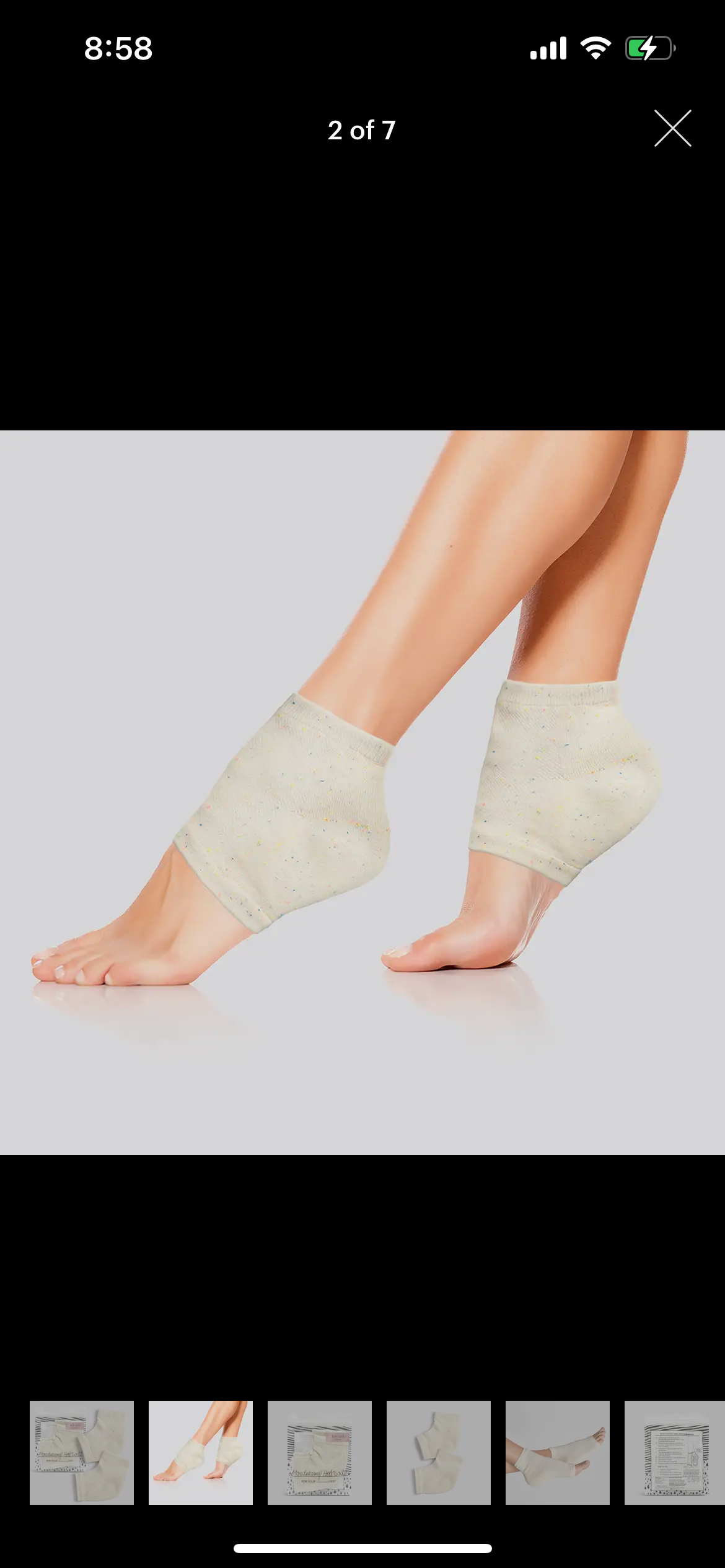 Moisturizing Heel Socks