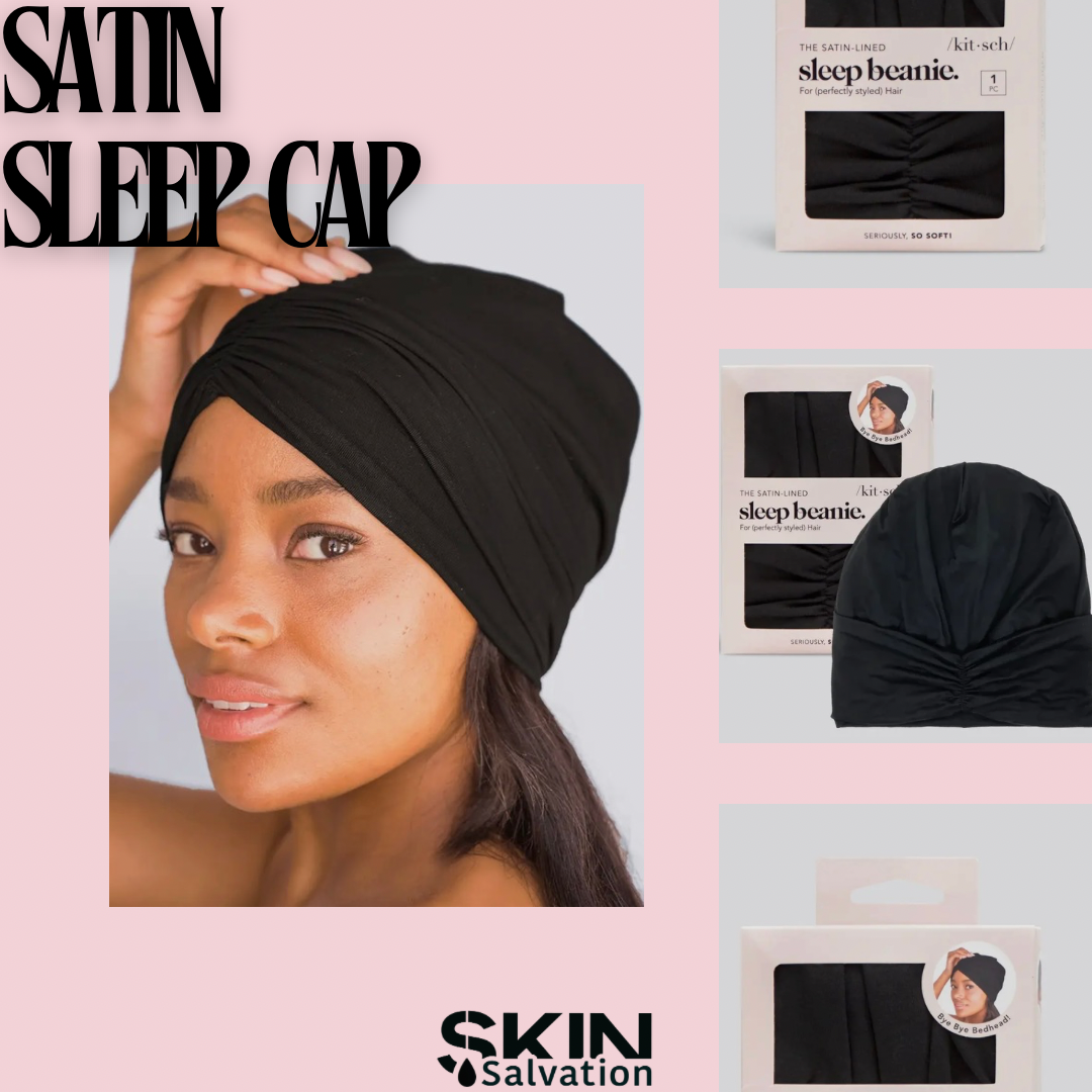 Kitsch Sleep Beanie with Satin Lining