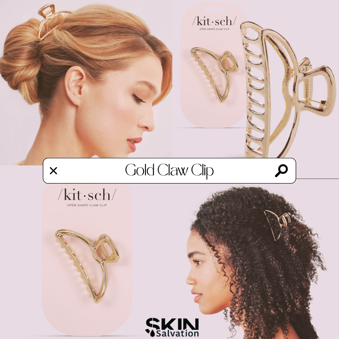 Gold Claw Clip